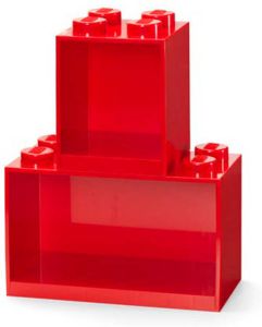 LEGO Iconic Brick Plank Set Rood Polypropyleen