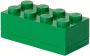 LEGO mini-opbergsteen 8 noppen 4 6 x 9 2 cm polypropeen groen - Thumbnail 1