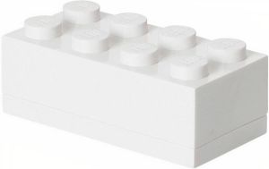 LEGO mini-opbergsteen 8 noppen 4 6 x 9 2 cm polypropeen wit