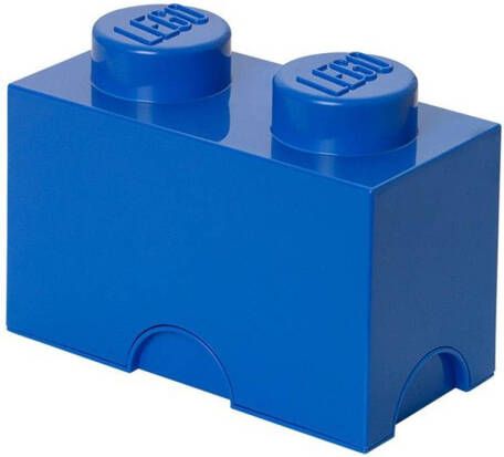 LEGO Opbergbox Brick 2 Polypropyleen Blauw