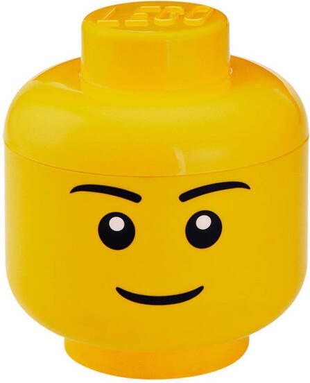 LEGO Opbergbox Hoofd Boy ø 16 x 18.5 cm