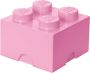 LEGO Opbergbox Licht Roze 25 x 25 x 18 cm - Thumbnail 1
