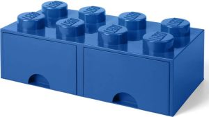 LEGO Opbergbox met Lades Blauw 50 x 25 x 18 cm