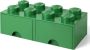 LEGO Opbergbox met Lades Groen 50 x 25 x 18 cm - Thumbnail 1