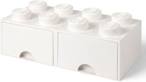 LEGO Opbergbox met Lades Wit 50 x 25 x 18 cm