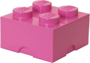 LEGO Opbergbox Roze 25 x 25 x 18 cm