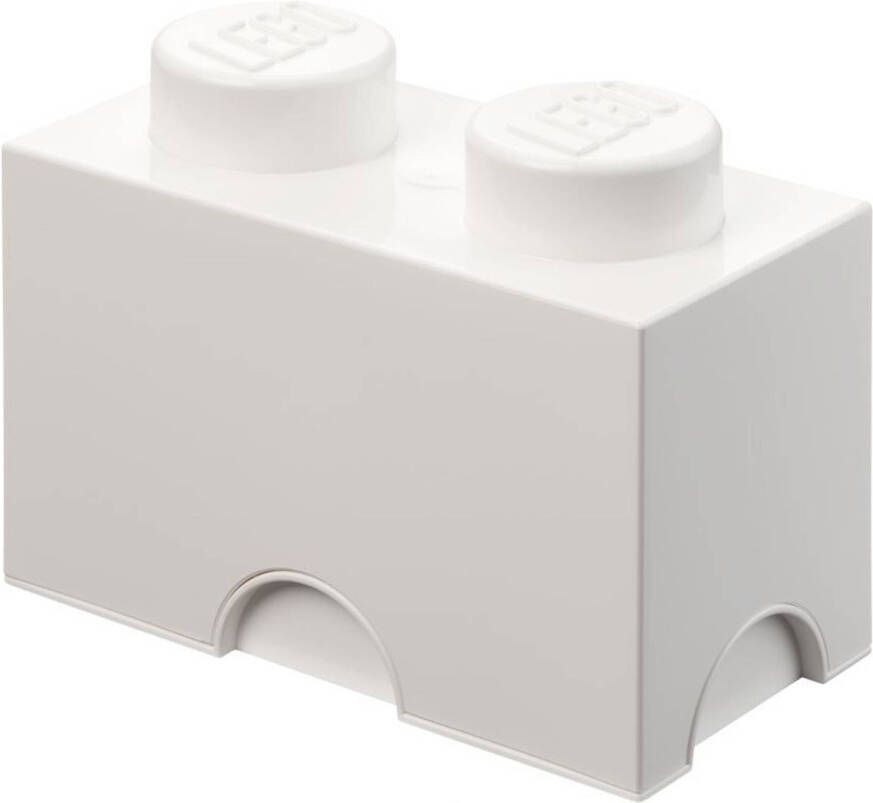 LEGO Opbergbox Wit 25 x 12.5 x 18 cm