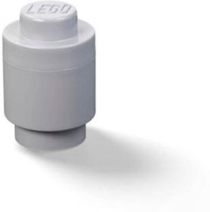 LEGO Ronde -Opbergdoos 1 liter Grijs Polypropyleen