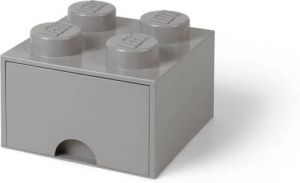 LEGO Set van 2 Bureaulade Brick 4 Grijs
