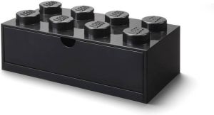Lego Set van 2 Bureaulade Brick 8 Zwart