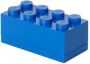 LEGO Set van 2 Opbergbox Mini 8 Blauw - Thumbnail 1
