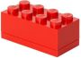 LEGO Set van 2 Opbergbox Mini 8 Rood - Thumbnail 1