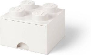 LEGO Set van 4 Bureaulade Brick 4 Wit