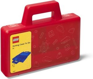 Lego Sorteerkoffer To Go Rood