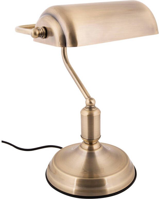Leitmotiv Bank Bureaulamp Goud