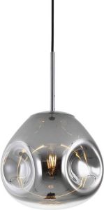 Leitmotiv Hanglamp Blown Glas 22x25cm Chrome