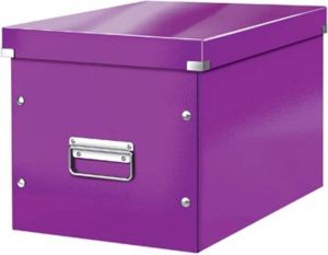 Leitz Click & Store kubus grote opbergdoos paars