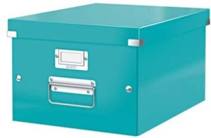 Leitz WOW opbergdoos Click & Store ft A4 buitenft 281 x 370 x 200 mm