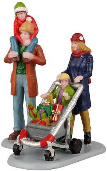 LEMAX &apos;Family Holiday Shopping Spree&apos; Figuur