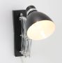 Steinhauer Lightning moderne wandlamp 1-l. Scharnier zwart - Thumbnail 1