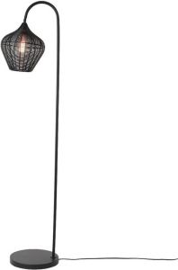 Light & Living Vloerlamp ALVARO 35x30x160 Zwart