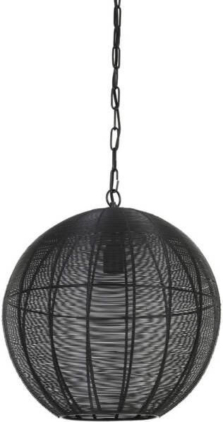 Light & Living Hanglamp Amarah 40x40x44 Zwart