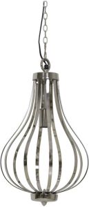 Light & Living Hanglamp Bonnie 30.5x30.5x56 Zilver