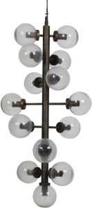 Light & Living Hanglamp Chavello 52x52x98 Brons