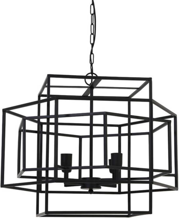 Light & Living Hanglamp Dalisia 69x64x56 Zwart