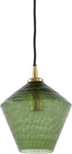 Light & Living Hanglamp Delila 20x20x22 Groen
