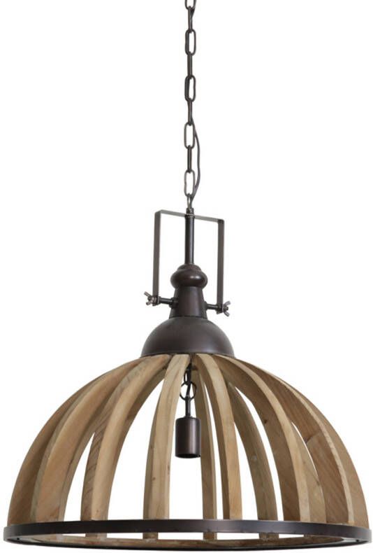 Light & Living Hanglamp Djem 60x60x60 Bruin