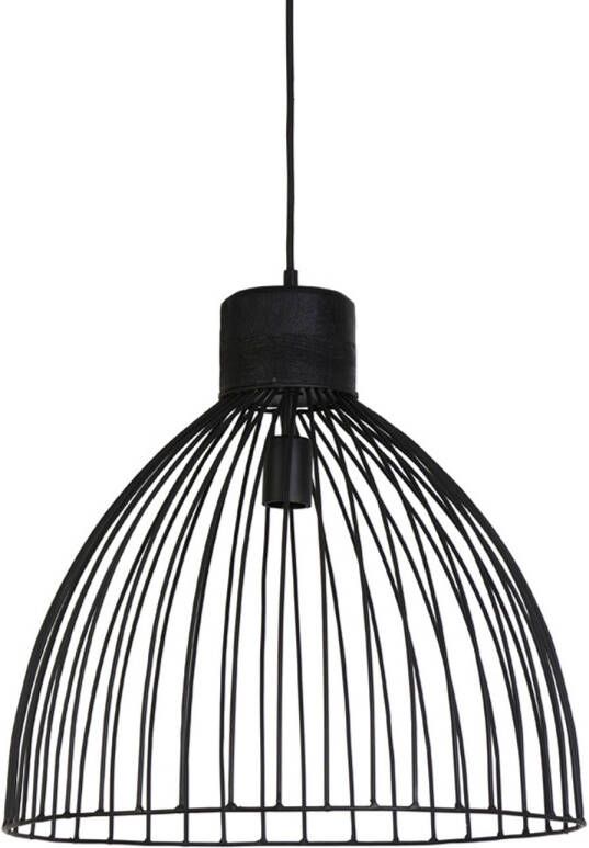 Light & Living Hanglamp Giada 50x50x47 Zwart