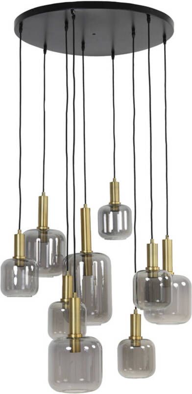 Light & Living Hanglamp Lekar 83.5x83.5x79.5 Brons