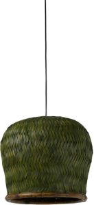 Light & Living Hanglamp Patuk 40x40x36 Groen