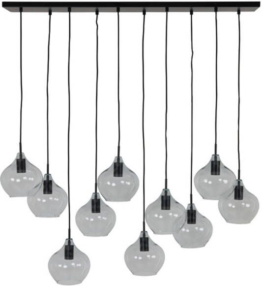 Light & Living Hanglamp Rakel 124x35x60 Zwart