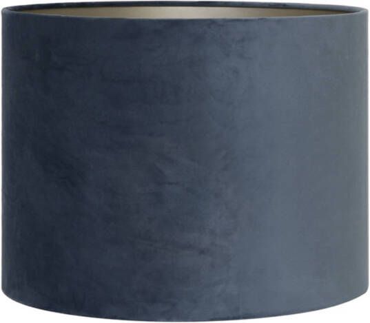 Light & Living Light&living Kap cilinder 20-20-15 cm VELOURS dusty blue