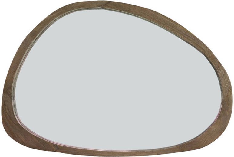 Light & Living Light&living Spiegel 120x5x80 cm SONORA mat donker bruin