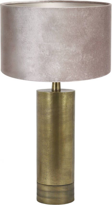 Light & Living Savi Tafellamp Goud Zilver