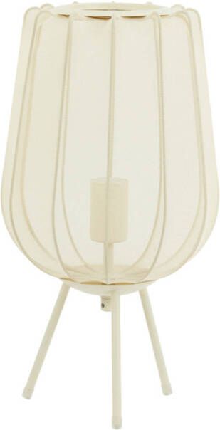 Light & Living Tafellamp PLUMERIA 25x25x45cm Bruin