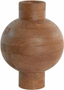 Light & Living Vaas BARUMI 33x33x45 Bruin