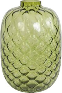 Light & Living Vaas CARINO 34x34x50 Groen