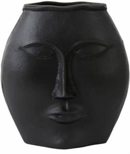 Light & Living Vaas FACE 34x16x35 Zwart