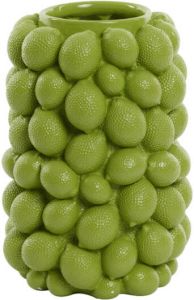Light & Living Vaas Lemon 23.5x23.5x33 Groen