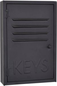 Loft42 Keys Sleutelkastje Metaal Mat Zwart 30x20x6 5