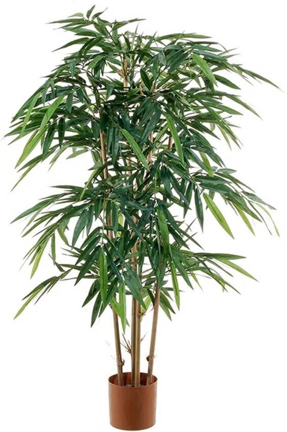 Louis Maes Bamboe kunstplant 150cm kunststof tropische boom Kunstplanten