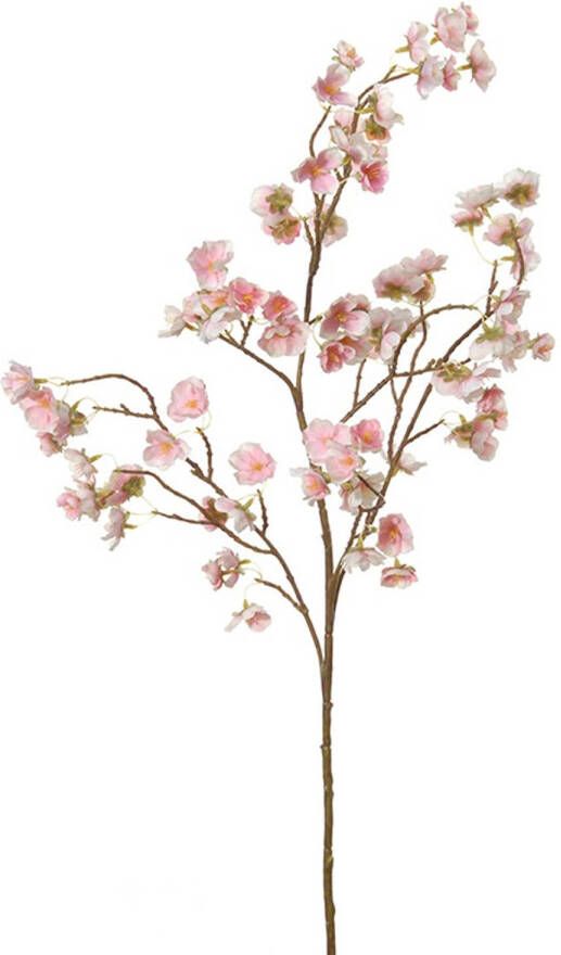 Louis Maes Bloesem kunstbloem tak roze 90 cm appelbloesem Kunstbloemen