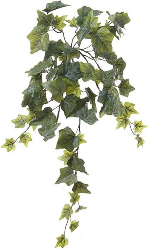 Louis Maes kunstplant met blaadjes hangplant Klimop hedera groen 58 cm Kunstplanten