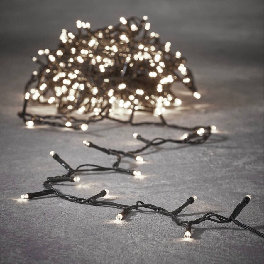 Luca Lighting kerstverlichting- 360 leds- 2700 cm -helder wit -met timer Kerstverlichting kerstboom