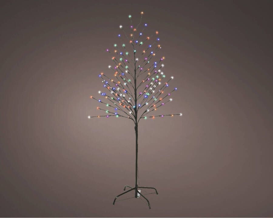 Lumineo LED boom d80h150cm-150l zwart
