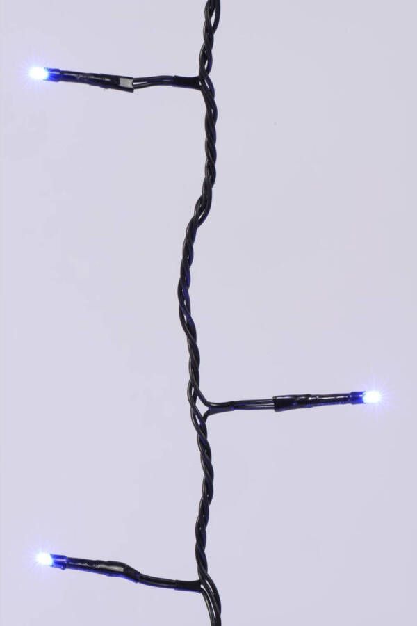 Lumineo LED fonkelverlichting buiten blauw 18 m